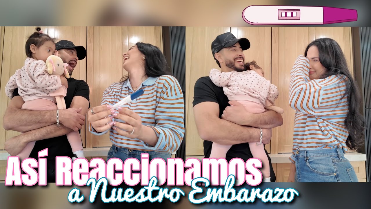 ASI REACCIONAMOS A NUESTRO EMBARAZO 🐣🍼