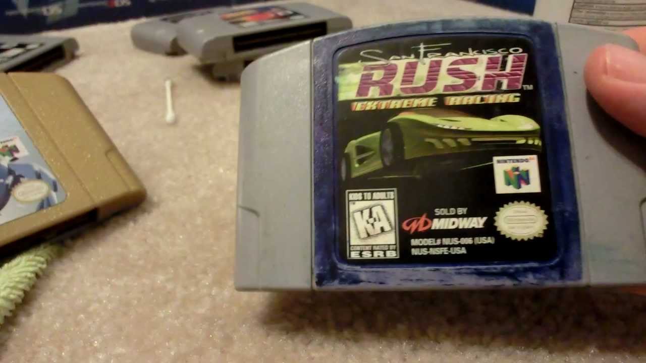 How to Clean Nintendo Cartridges Safely