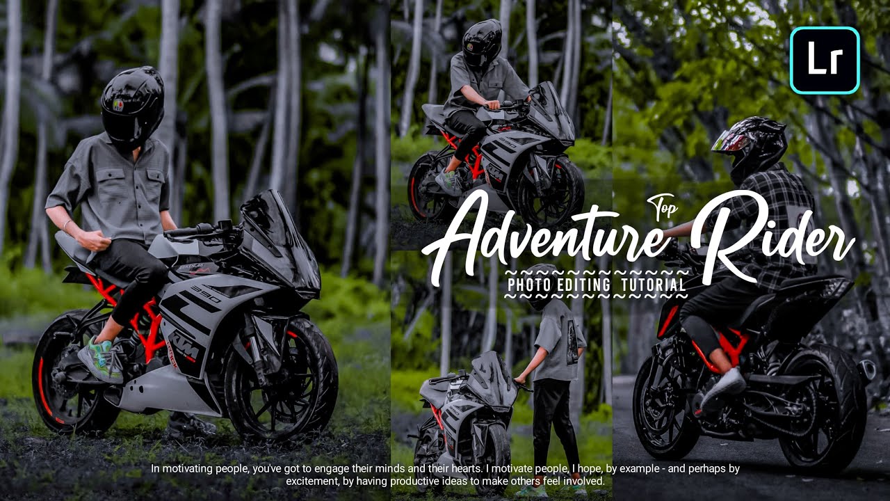 Adventure Rider Photo Editing with Latest Lightroom Presets! - YouTube