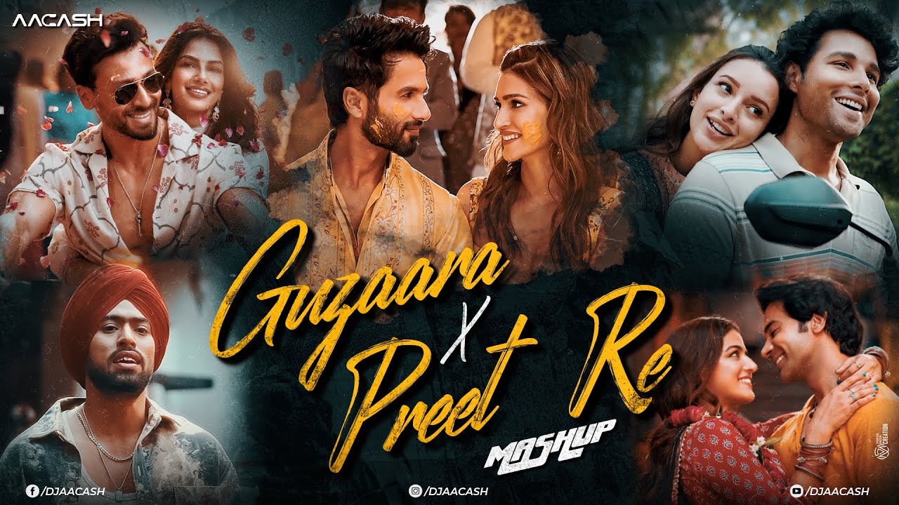 Guzaara X Preet Re Mashup 2025 | Darshan Raval | Arijit Singh | DJ Aacash | Latest Bollywood Songs