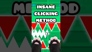 INSANE Clicking Method for Geometry Dash #geometrydash