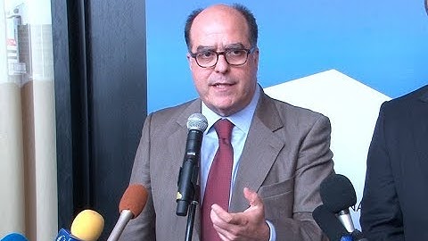 Julio Borges: Venezuela no va a morir por Nicolás Maduro
