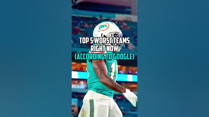 Top 5 worst NFL teams according to Google #sports #football #nfl