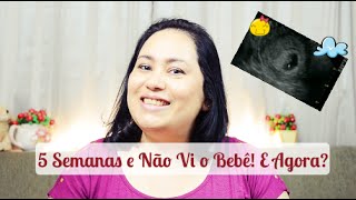 5 Semanas e Não Ví o Bebê! E Agora? - Patricia Amorim por Famivita