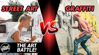 STREET ART VS GRAFFITI: TOP 10 DIFFERENCES
