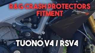 Fitting R&G Crash Bobbins To My Aprilia Tuono v4 / RSV4 | Easy Peasy