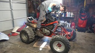 Don't Try This At Home...1988 Honda 250x Quad. Can It Be Saved? (Part 2)