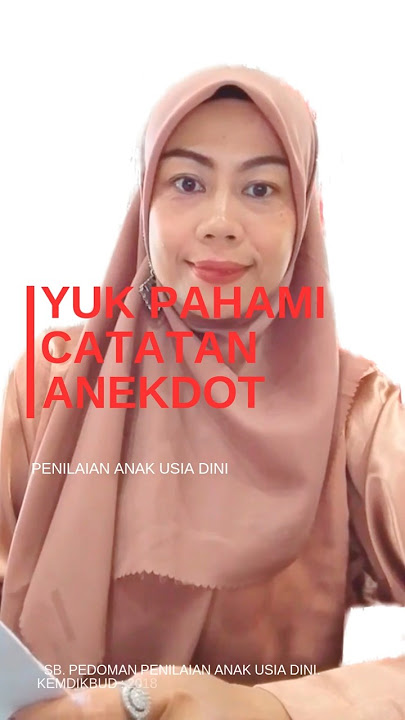 Catatan Anekdot dan Contohnya
