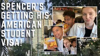 Applying for an American Student Visa! | Filipino-American Couple 🇵🇭🇺🇸