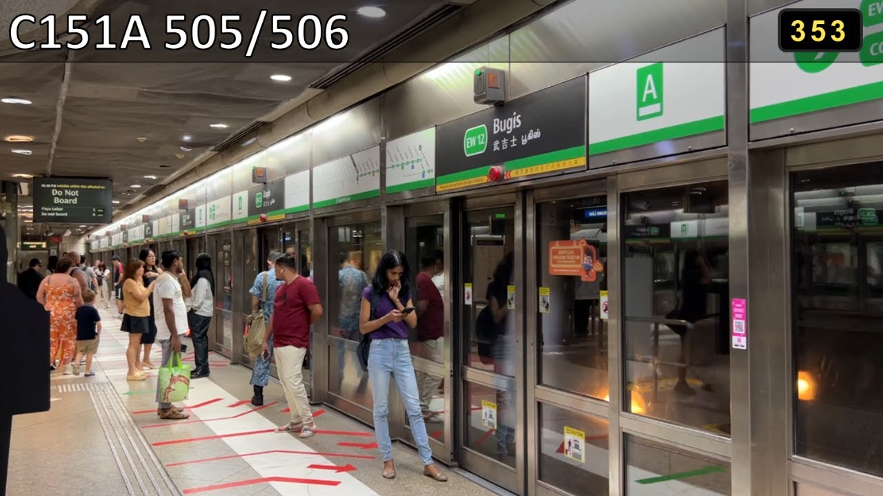 [Bugis Bound][SMRT] KSF C151A ~ 505/506 ~ Arriving Bugis - YouTube