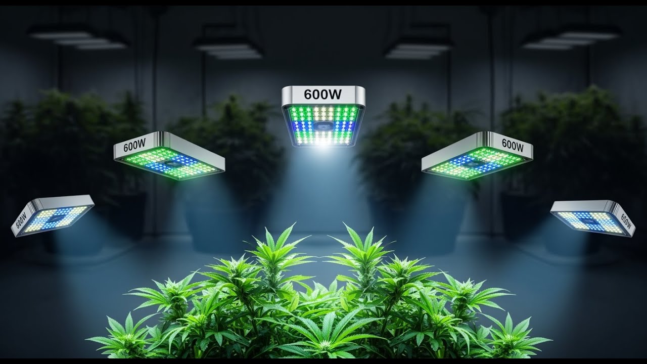 TOP 5 Best 600W LED Grow Lights 2026 | The Sweet Spot for Power and Efficiency