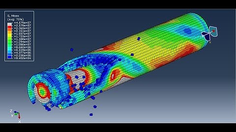 Simulation compression test of a composite column(wood-uhpc-steel cover) in Abaqus