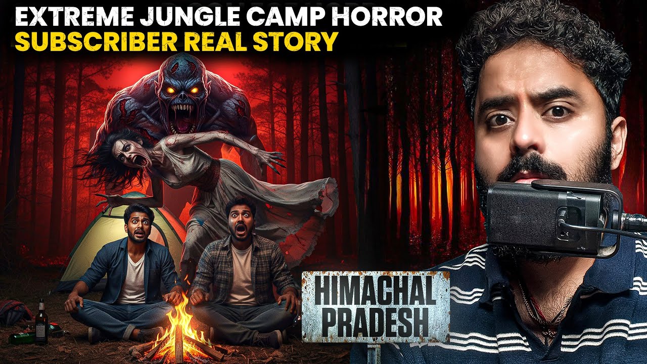 #90 Shimla Forest Night Camp Horror 😰| Himachal Real Ghost Story
