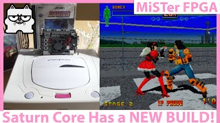 MiSTer FPGA DE10 NANO! Saturn Core WAS UPDATED! Testing the October Build of the Sega Saturn Core!
