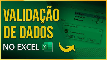 Como Fazer VALIDAÇÃO DE DADOS NO EXCEL - Passo a Passo (GUIA COMPLETO) - Aprenda de uma vez!