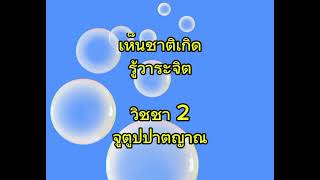 เห็นชาติเกิดหรือรู้วาระจิต ในวิชชา 2 จูตูปปาตญาน