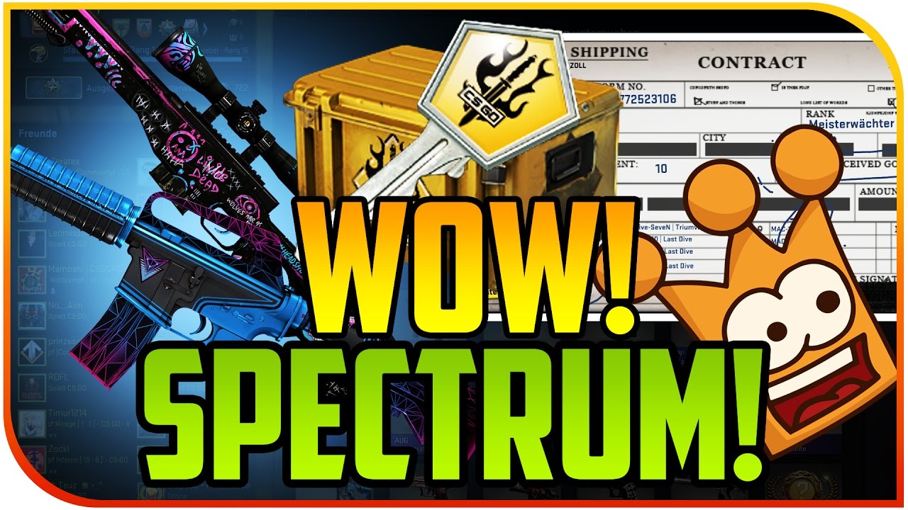 OMG UNGLAUBLICH!! SPECTRUM CASE UND TRADE UP | CS:GO Unboxing | Knife ...