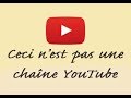 #33 - Ceci n'est PAS une chaîne YOUTUBE