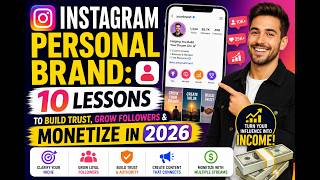 Instagram Personal Brand: 10 Lessons to Build Trust, Grow Followers & Monetize in 2026