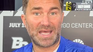 Eddie Hearn GIVES Terence Crawford BAD NEWS on Canelo & getting FLATTENED; TRUTH on Berlanga NEXT UP