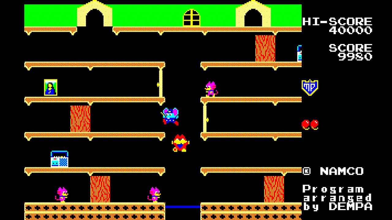 レア　1984 非売品　任天堂　キャラクタマップ Rare 1984 Nintendo Character Map