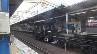ＥＦ６５-２１２７+シキ８０１Ｂ１+ヨ　８１７５レ　南越谷駅通過