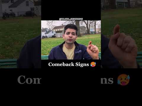 Before You Give Up... Watch This! 🔥 | Comeback Signs Explained #shorts #motivation #success#comeback