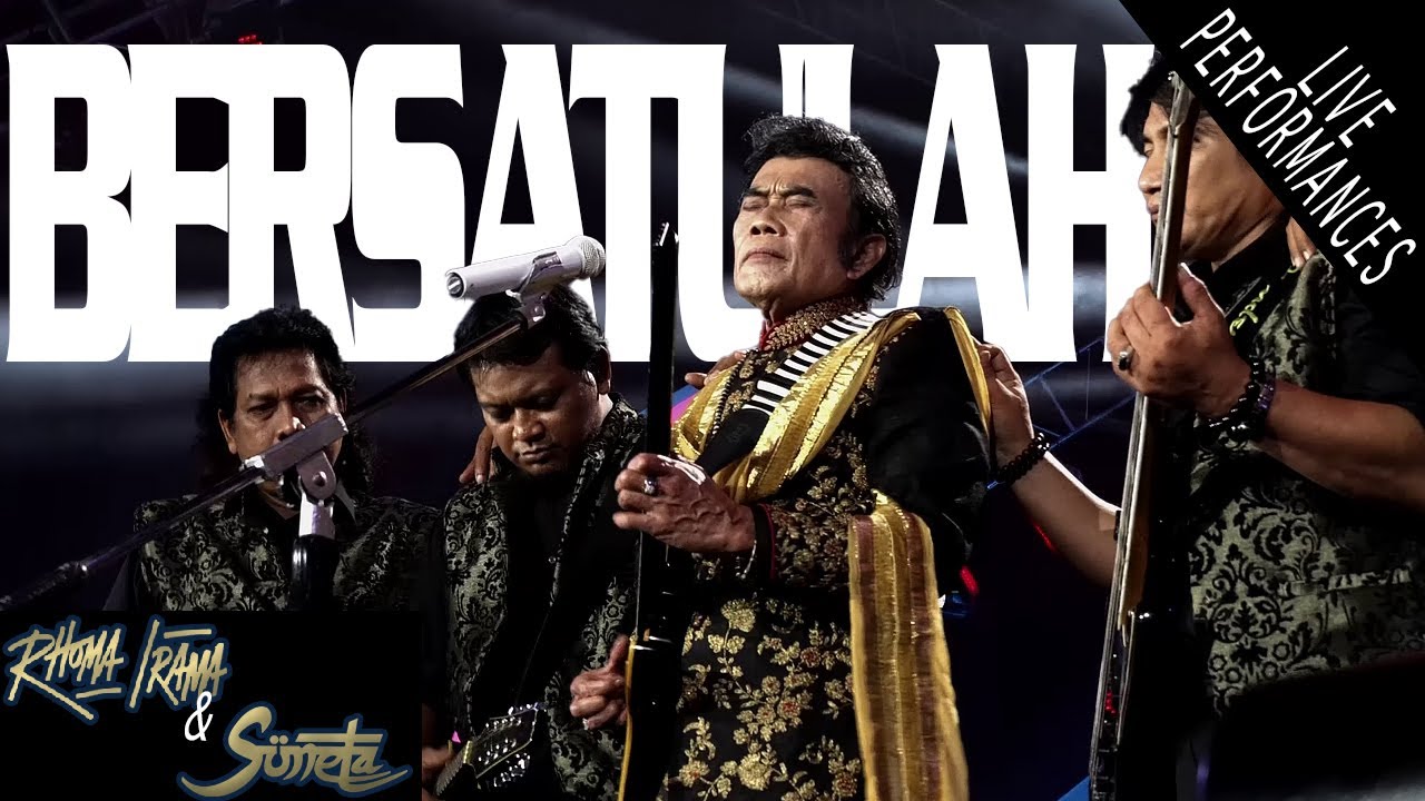  RHOMA IRAMA SONETA  BERSATULAH LIVE YouTube