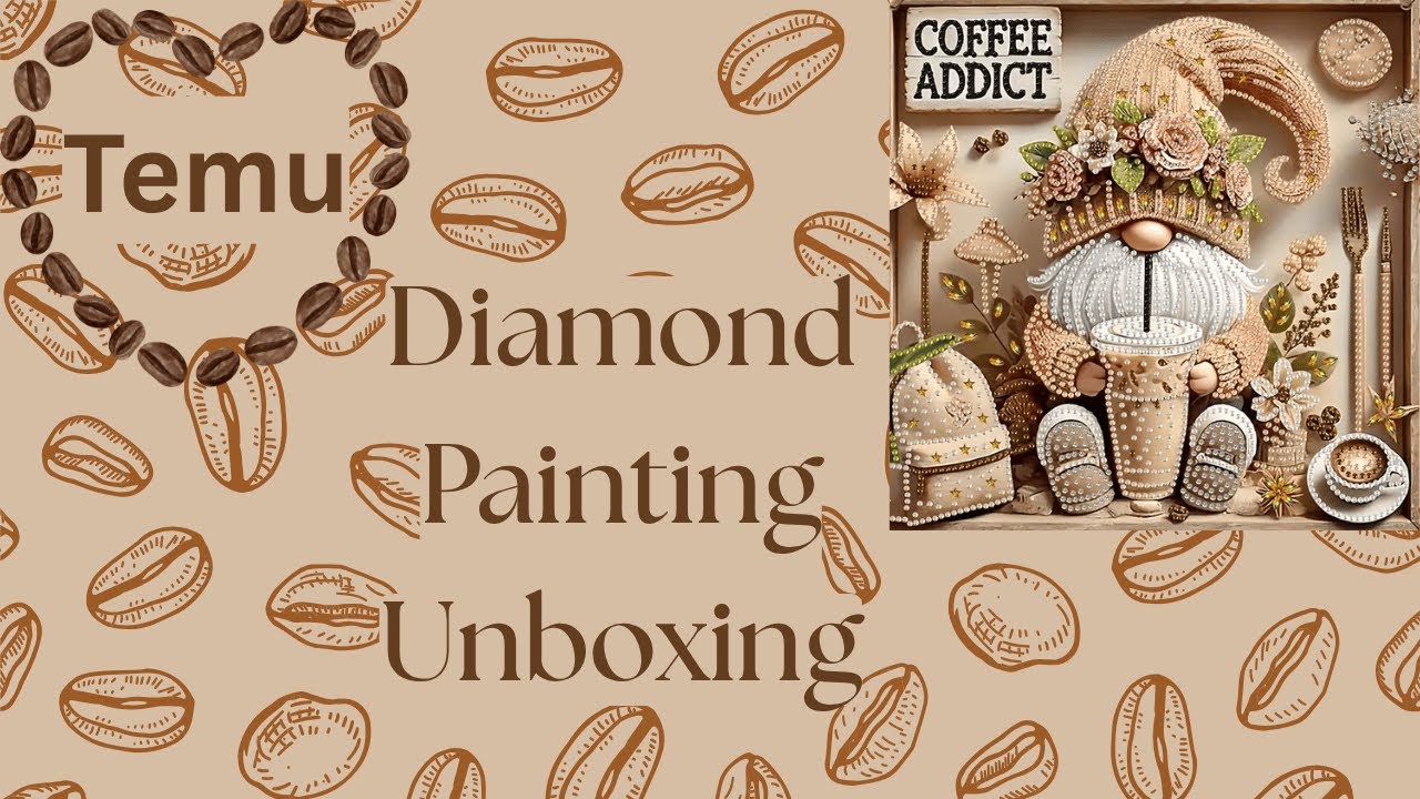 Diamond Painting Unboxing * TEMU * Partial Special Shape Diamond Art Haul 56