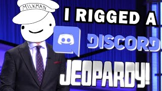 I Hosted a Rigged Discord Jeopardy