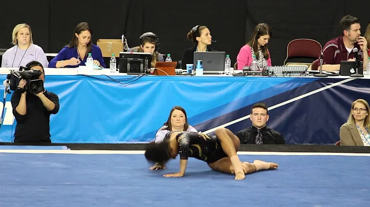 Randi Wyrick FX-2016 NCAA Gymnastics