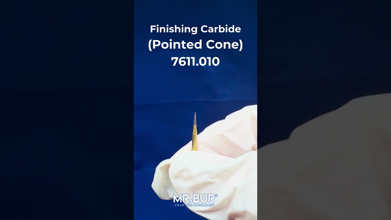 Pointed Cone Finishing | Carbide Dental Bur