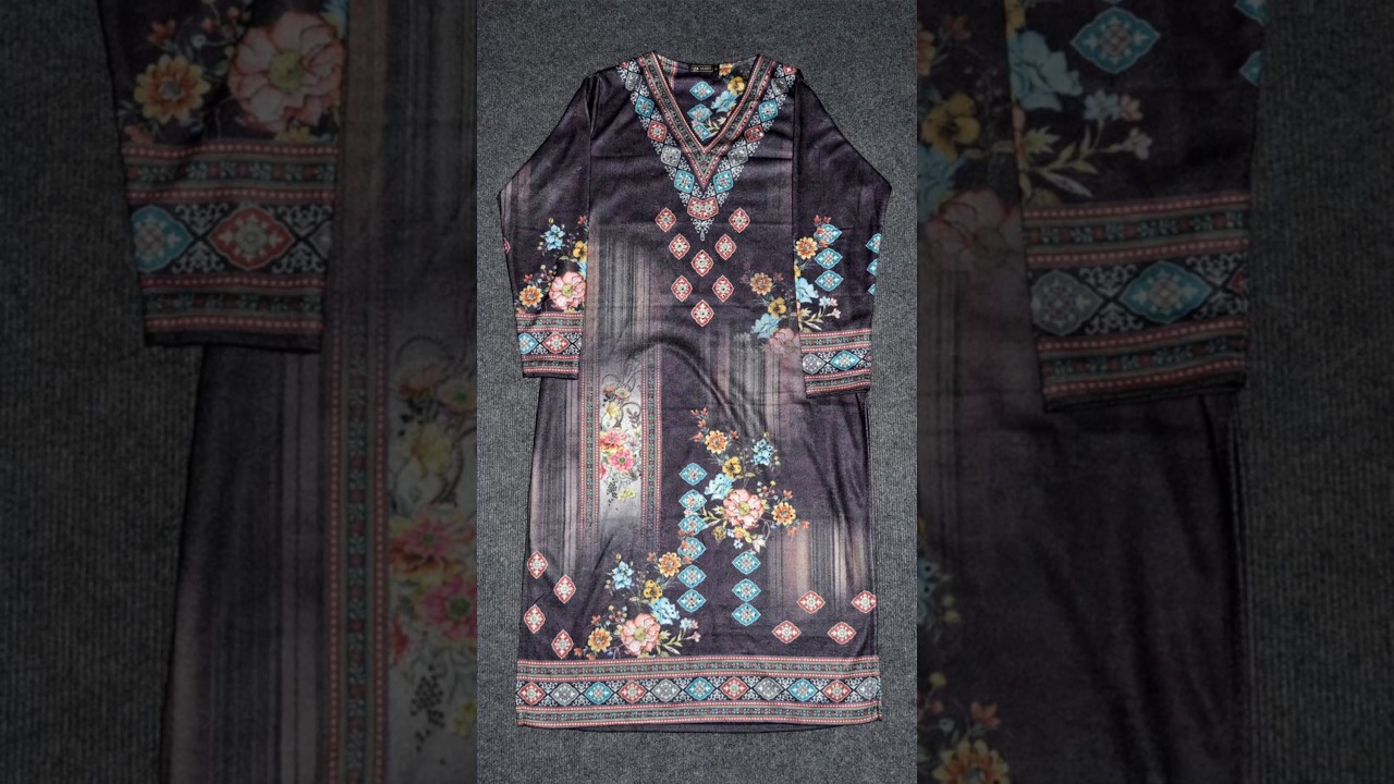 Three Piece Premium Pashmina Kurtha Set, Kathmandu, Nepal 