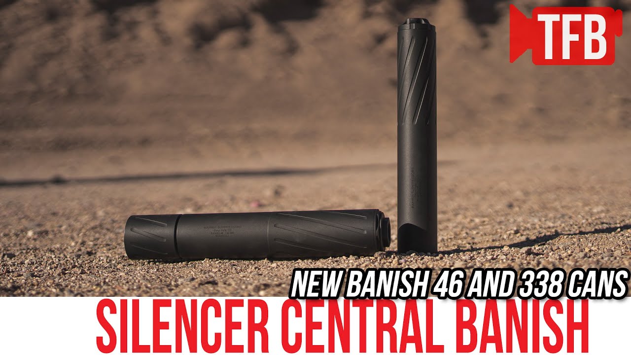 Глушители Silencer Central Banish 46 и Banish 338 [SHOT Show 2022]