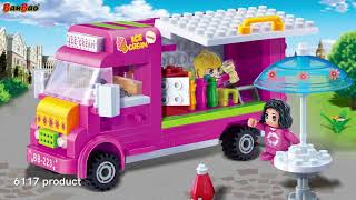 BanBao Girls Building Blocks Building Toys Creativity beyond Imagination, Inspirational,Educational