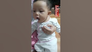 bé Dâu háo ăn cười rụng rốn