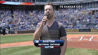 David Cook - National Anthem 7/4/13