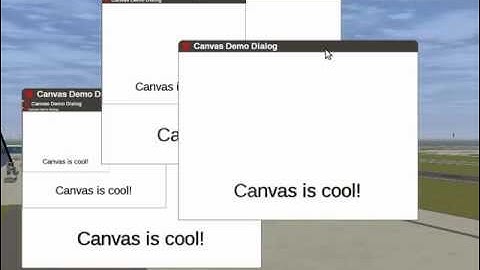 FlightGear Canvas - Window Stacking and Canvas-in-Canvas