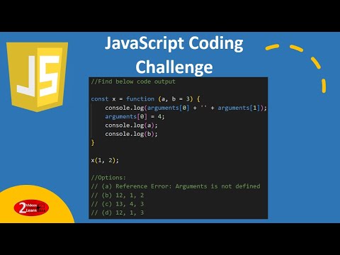 Javascript Coding Challenge - Episode 32