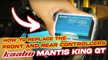 How to replace the Front and Rear controllers on the Kaabo Mantis King GT - Voromotors tutorial