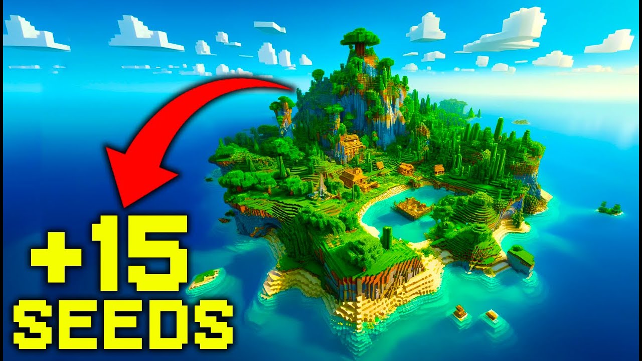 🔥+15 Las Mejores semillas de Minecraft 1.21 Bedrock🔥PE [ SEEDs minecraft]
