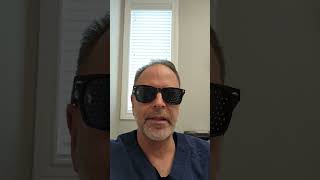 Vision cured with pinhole glasses (warning this is a joke) #beautyinlife #getreal  #clarity