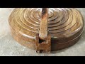 #amazing wooden roti maker #kitchen appliance #creativity #woodwork skill 