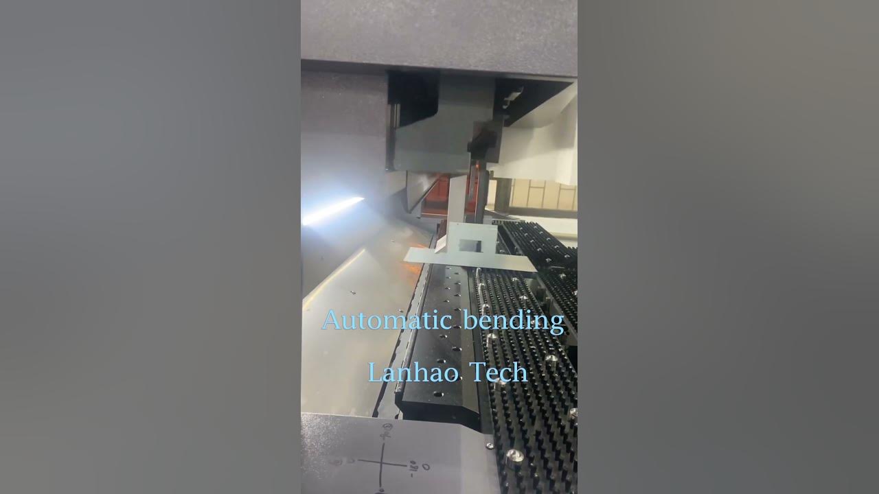 Lanhao intelligent flexible panel bender for metal sheet youtube