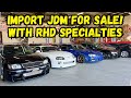 Jdm cars for sale featuring rspecialties