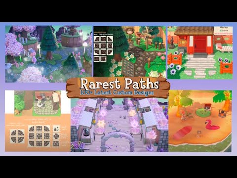 100+ RAREST GROUND PATH Designs Codes for Animal Crossing: New Horizons