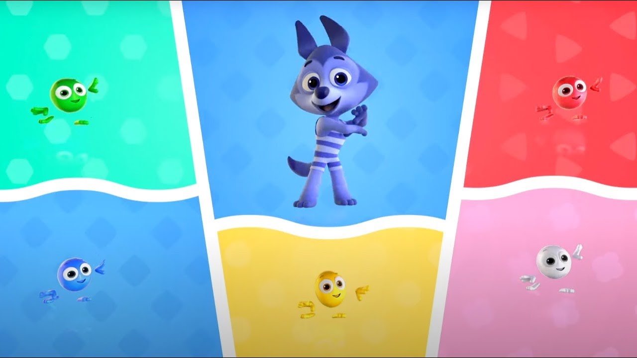 NEW 🤩 Beadies - Episode 2 - Wolfy 🐺 🔠 Learning Cartoons for Kids ⭐ ...