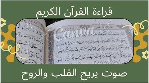 استمع إلى تلاوة مؤثرة تريح القلب وتشرح الصدر #قرآن_كريم #تلاوة_قرآن #خشوع #راحة_القلب #القرآن_نور #