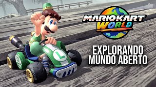 Thumbnail for MARIO KART WORLD - Mundo Aberto Tá INCRÍVEL!!! | Gameplay no Modo Livre