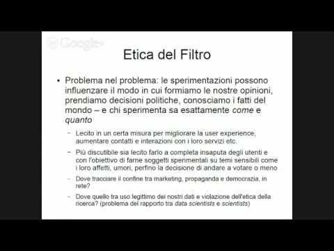 70° Mercoledì di Nexa - Dentro il Filtro: algoritmi, propaganda e democrazia nell&rsquo;era dei social ...